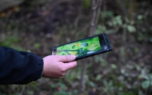 Meža apsekošana ar planšeti