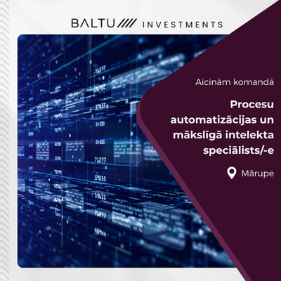 Vakance Baltu Investments